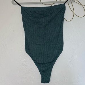 La Heart strapless bodysuit